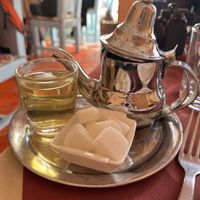 Thé thym  at Zaytouna in Essaouira