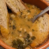 Ribollita #Veganuary at Ristorantino Madú  in Sansepolcro