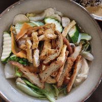 Pho with tofu at Koko Organic in Prague