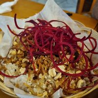 Pork with sticky rice at Koko Organic in Prague