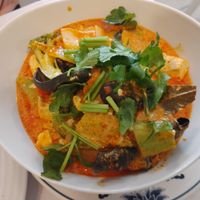 Thai red curry with tofu at Asian Ben in Nerja