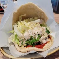 Falafel & hummus pita at HEL - Fafa's   in Vantaa