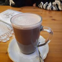 Vegane heiße Schokolade at Café KaffeeZauber - Das Original in Bischofsheim