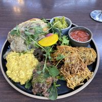 Vege breakfast  at Scoundrel in Christchurch