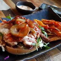 Oumph burger at Glo - Laugavegur in Reykjavik