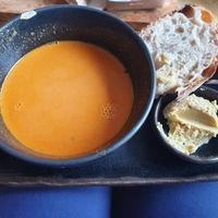Soup of the month Aug 2019. at Glo - Laugavegur in Reykjavik