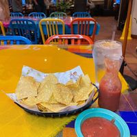 Vegan Chips and Salsaa  at Hacienda San Miguel: House of Tequila in Mobile