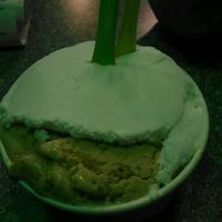 coconut and pistachio vegan gelato  at Humani-T Cafe - Downtown in Halifax