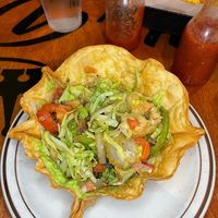 Vegan Fajitas Taco Saladd  at Villa Del Rey Cocina Mexicana in Mobile