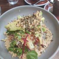 Kimchi pancakes - yum! at Fleetwood Macchiato in Erskineville