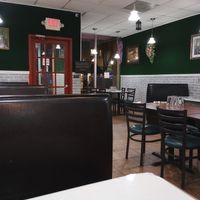 Restaurant interior. Seats about 25 people. at Ajeet India & Nepali Cuisine in Cincinnati