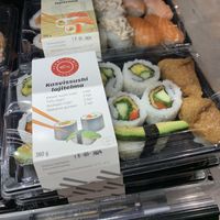 Vegan sushi set  at HEL - Alepa - T2 in Vantaa