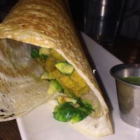 vegan dosa at Linger in Denver
