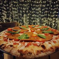 Margarita con pepperoni vegano, deben probar ésta exquisitez. at El Hipopótamo Azul in Toluca