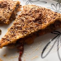 Vegetable Empanada at El Horno de Babette in Madrid
