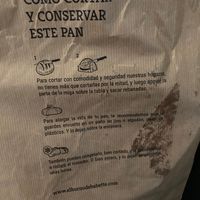 They even not put on their bags how to ensure the bread stays fresher for long ❤️ at El Horno de Babette in Madrid