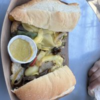 Philly Cheesesteak  #Veganuary at Soul Miner's Garden  in Charlotte