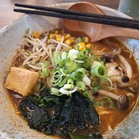 Vegan ramen at Sanwe Ramen in Aalborg