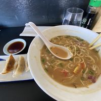 Vegan Gyoza and Vegan Ramen  at 831 Yasai Tokyo Ramen in Sedona