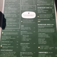 Drinks menu   at LUUC Café in Mannheim