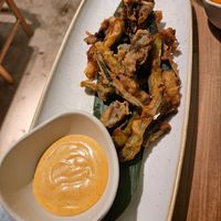 The mayonnaise isn't vegan at Saona in Alicante