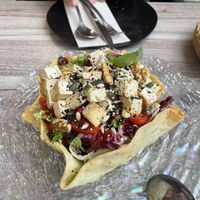 Salad with Tofu (on request)  at TikisMikis  in Tenerife