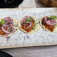 Tacos with plant protein (probably beyond)  at TikisMikis  in Tenerife