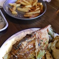 Cabbage with whipped tofu side dish at Death by Tacos in Chester