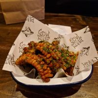 Corn ribs (vegan) at Death by Tacos in Chester