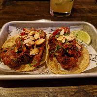 Tenderstem broccoli tacos at Death by Tacos in Chester