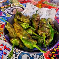 Padron Peppers. at Death by Tacos in Chester