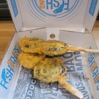 Battered Oreos at Tafarn Y Garth in Bangor