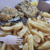 Tofish and Chips at Tafarn Y Garth in Bangor