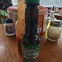 Hot sauce at Soda Viquez in La Fortuna