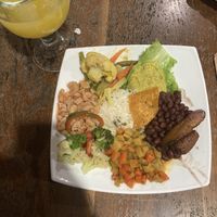 Casado vegano  at Soda Viquez in La Fortuna