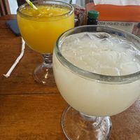 Mango and soursop juice   at Soda Viquez in La Fortuna
