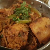 Aloo Gobhi at Sachins in Newcastle Upon Tyne
