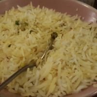 Mushroom Pilau Rice at Sachins in Newcastle Upon Tyne