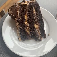 Salted caramel cake   at Dobbies Garden Centre in Aberdeen