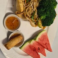 Pad Thai - vegetables only at Thai Spice in Corpus Christi