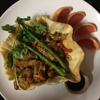 Pad Kee Mao w/ veggies, no egg at Thai Spice in Corpus Christi