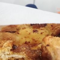 Danish pastry at Costa Coffee in Warsaw