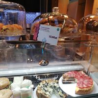 Danish pastry at Costa Coffee in Warsaw