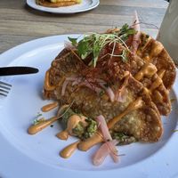 Vegan Empanadass  at Breakfast AF in Louisville