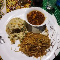 Veganer Teller at Chocos Restaurant in Diani