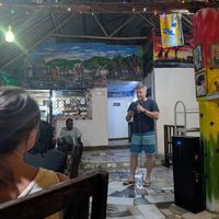 Karaoke! at Chocos Restaurant in Diani