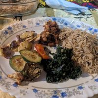 Yum! at Chocos Restaurant in Diani