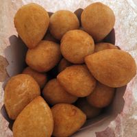 Coxinha salgada vegana #Veganuary at Carol Coxinhas - Campinas  in Campinas