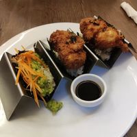 Crispy tofu sushi at Crunchy by Patcharee in Koh Phi Phi