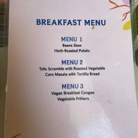 Vegan breakfast options  at Astoria Palawan in Puerto Princesa